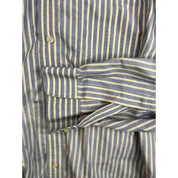 Brooks Brothers Shirt‎ 16.5-32 Traditional Fit Blue Non Iron Long Sleeve Shirt - Picture 2 of 5